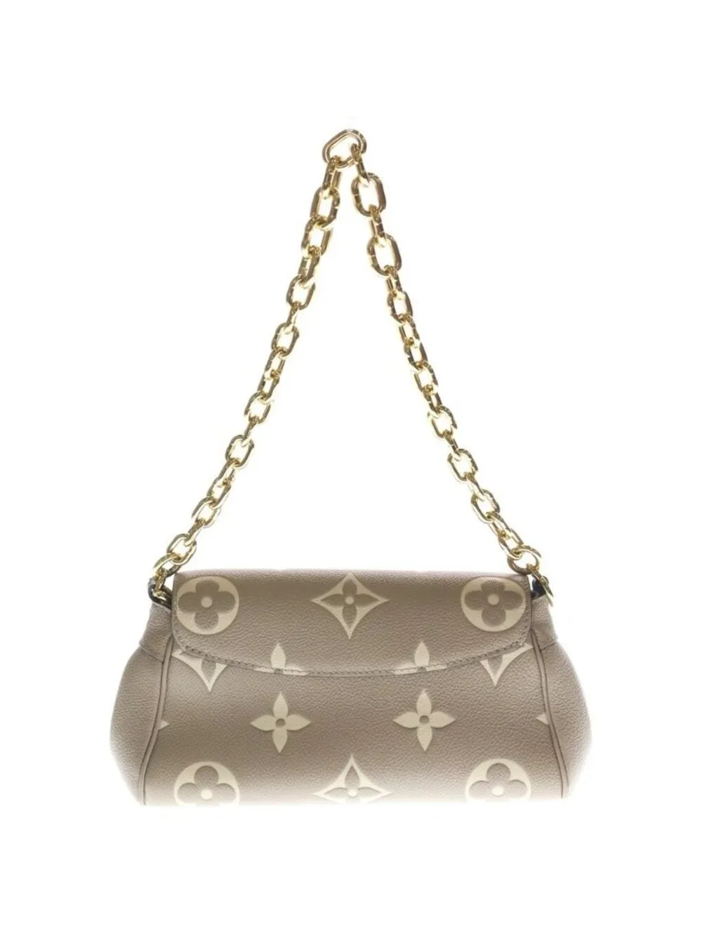 Louis Vuitton Monogram Empreinte Favorite Shoulder Bag Chain Tourtorail Cream